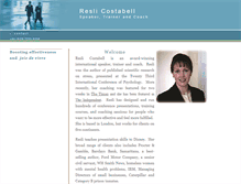 Tablet Screenshot of costabell.com